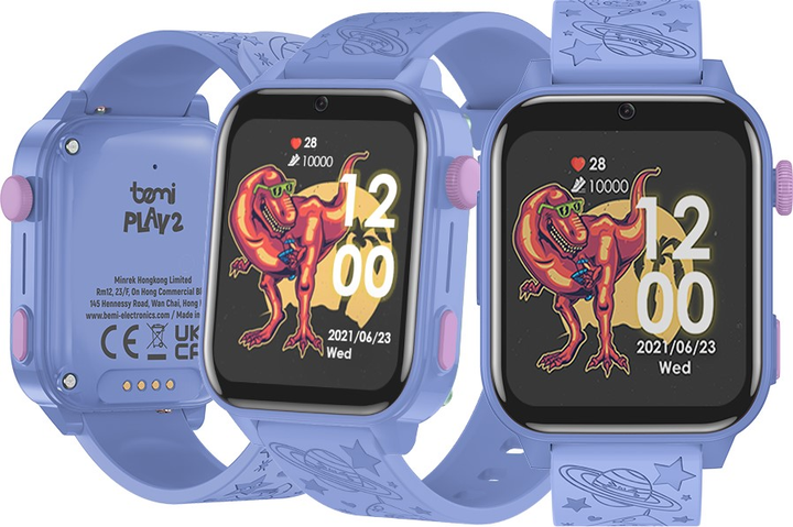 Smartwatch dla dzieci Bemi Play2 Light Blue (6972689174362) - obraz 5