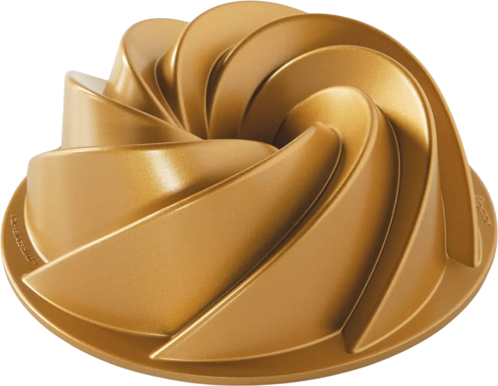 Forma do pieczenia babki Nordic Ware Bundt złota 22 cm (0011172900777) - obraz 1