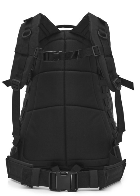 Plecak taktyczny Nils Camp Vanguard NC3904 45L Czarny (5908261681912) - obraz 3