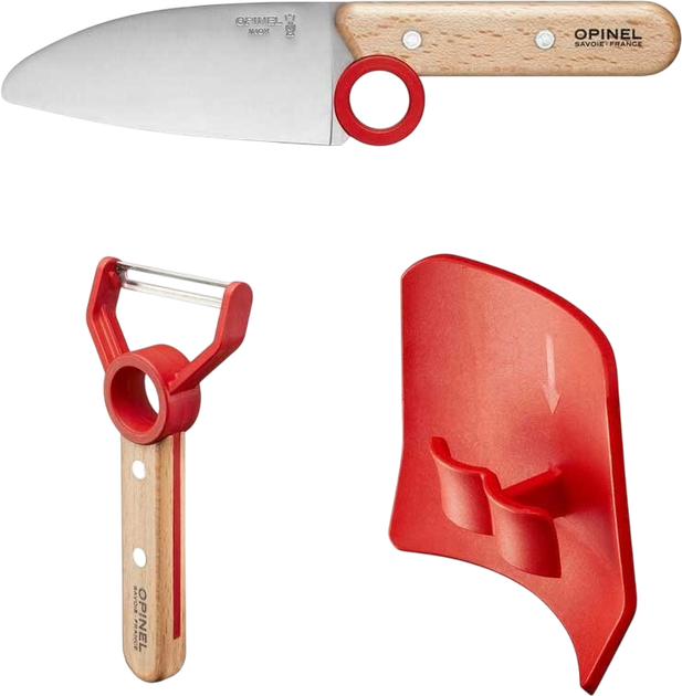 Zestaw kuchenny Opinel Le Petit Chef 3 szt (3123840017469) - obraz 3