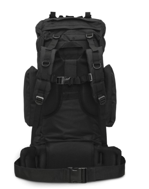 Рюкзак тактичний Nils Camp Eagle NC3901 70L Чорний (5908261681851) - зображення 3