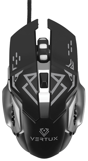 Миша Vertux Drago USB Black (6959144047362) - зображення 1