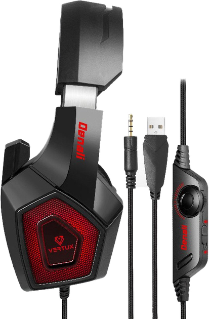 Навушники Vertux Denali Red (CASDENALIRD) - зображення 4