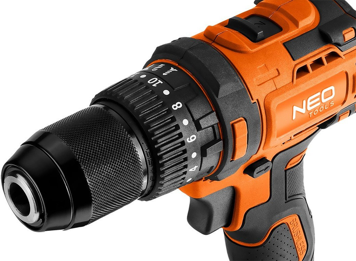 Akumulatorowa wiertarko-wkrętarka NEO Tools Energy+ 95 Nm 04-619 bez akumulatora i ładowarki (5907558498189) - obraz 5