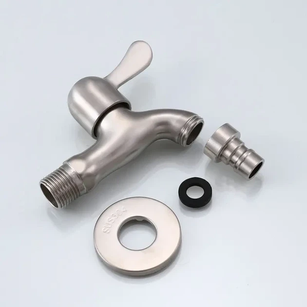 Кран для полива Mixxus BIB-03 1/2" нерж. сталь SUS304 (MI6121) - изображение 2