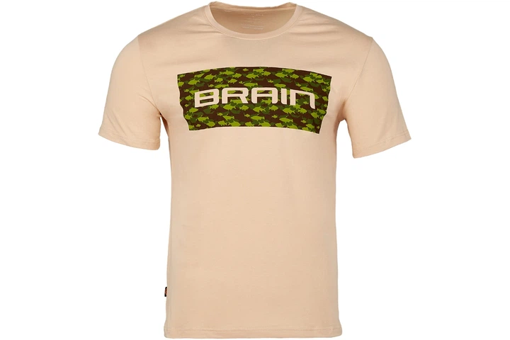 Футболка Brain 2022 XL, цвет:beige (9770200304) - Фото 1 Футболка Brain 2022 XL, цвет:beige (9770200304) - изображение 1