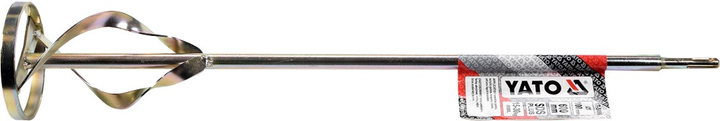 Mieszadło spiralne YATO do mieszania farb, lakierów i innych materiałów płynnych 100 x 600 mm sds plus (YT-5496) (5906083954962) - obraz 2