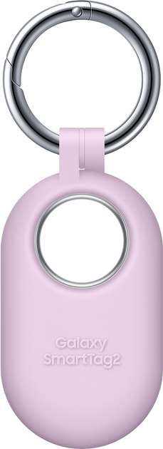 Чохол-брелок Samsung Silicone для Galaxy SmartTag2 Lavender (EF-PT560CVEGWW) - зображення 1