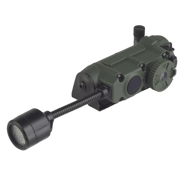 Фонарик на шлем Sidewinder Stalk WADSN фонарь с креплением на каску, военный армейский фонарик тактический олива - изображение 2