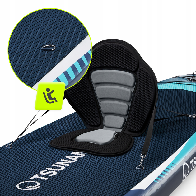 Надувна SUP дошка TSUNAMI PRO 350 см з веслом T12 (P-5905973405607) - зображення 10