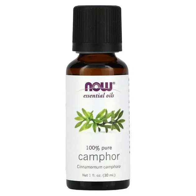 Ефірна олія камфори Essential Oils Camphor Oil Camphorous Aromatherapy Scent Now Foods 30 мл - Фото 1 Ефірна олія камфори Essential Oils Camphor Oil Camphorous Aromatherapy Scent Now Foods 30 мл - зображення 1