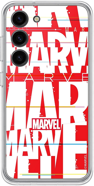 Панель Samsung Marvel Back Plate для Samsung Galaxy S23 White (GP-TOS911HIAWW) - зображення 2