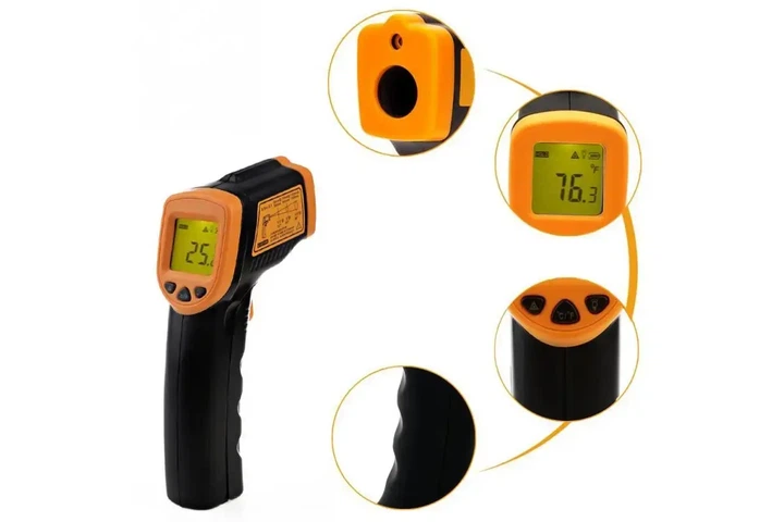 Промышленный градусник TEMPERATURE AR 360 Elite диапазон -50 до 420°С базовая точность ±2°C - изображение 4