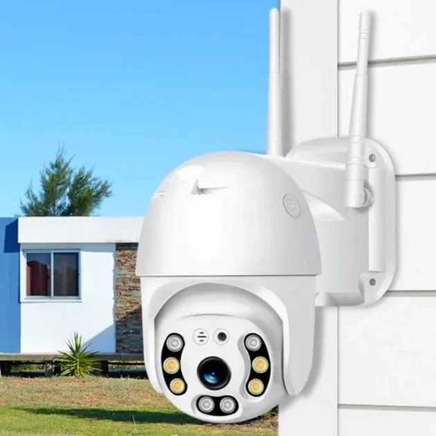 Уличная поворотная IP камера видеонаблюдения WiFi N3 6913 - 2mp ICSee - камера наружного наблюдения для дома - Фото 2 Уличная поворотная IP камера видеонаблюдения WiFi N3 6913 - 2mp ICSee - камера наружного наблюдения для дома - изображение 2
