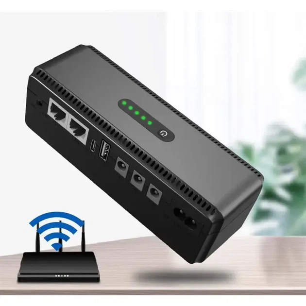 ИБП для роутера YEPO Smart DC-UPS 10400mAh 18W защита от перегрева - Фото 6 ИБП для роутера YEPO Smart DC-UPS 10400mAh 18W защита от перегрева - изображение 6