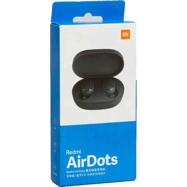 Беспроводные Bluetooth наушники Xiaomi Redmi AirDots s 2 Headset беспроводные Черные - изображение 5