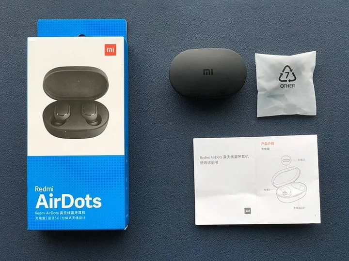 Беспроводные Bluetooth наушники Xiaomi Redmi AirDots s 2 Headset беспроводные Черные - изображение 6