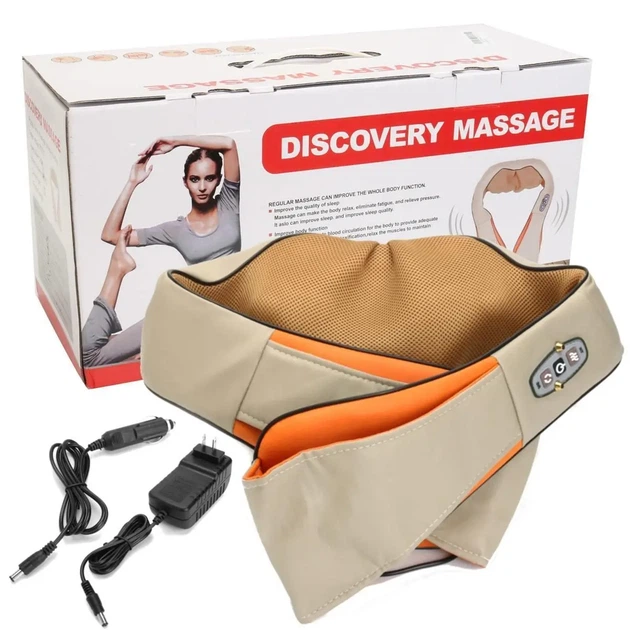 Масажер для шиї та плечей з підігрівом Massager of Neck Kneading 35 х 22 х 26 см 24 W - зображення 6
