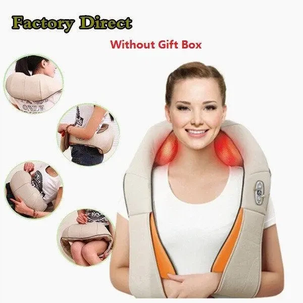 Масажер для шиї та плечей з підігрівом Massager of Neck Kneading 35 х 22 х 26 см 24 W - зображення 5