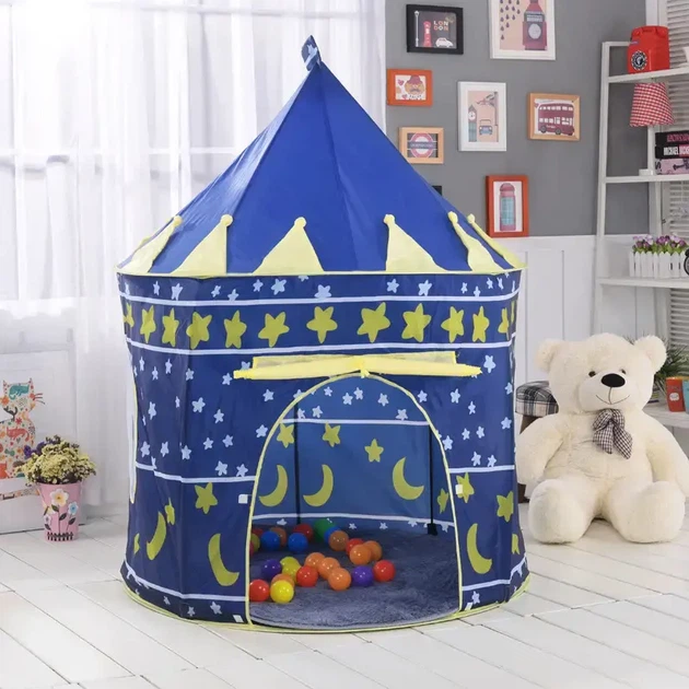 Дитячий ігровий намет Замок принцеси 135 х 105 см - зображення 6