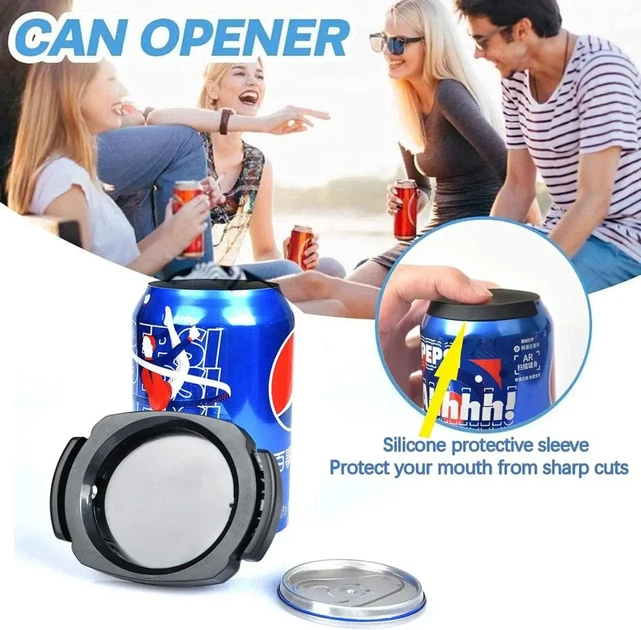 Открывалка для банок винтовая Can Opener LY-451 универсальная 2в1 черный нержавеющая сталь 8.8 х 6.8 х 1.9 см - Фото 4 Открывалка для банок винтовая Can Opener LY-451 универсальная 2в1 черный нержавеющая сталь 8.8 х 6.8 х 1.9 см - изображение 4