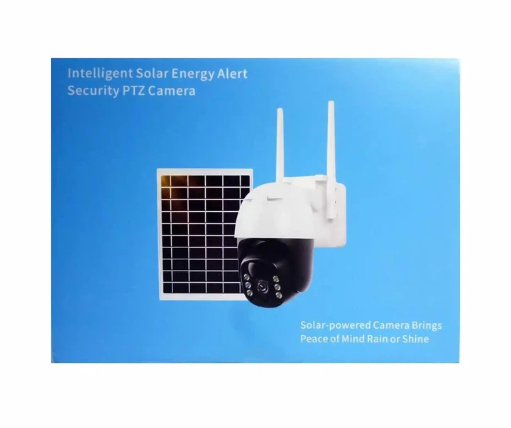 Поворотная солнечная камера безопасности 4G с аккумулятором 1080P и PIR детектором - изображение 3