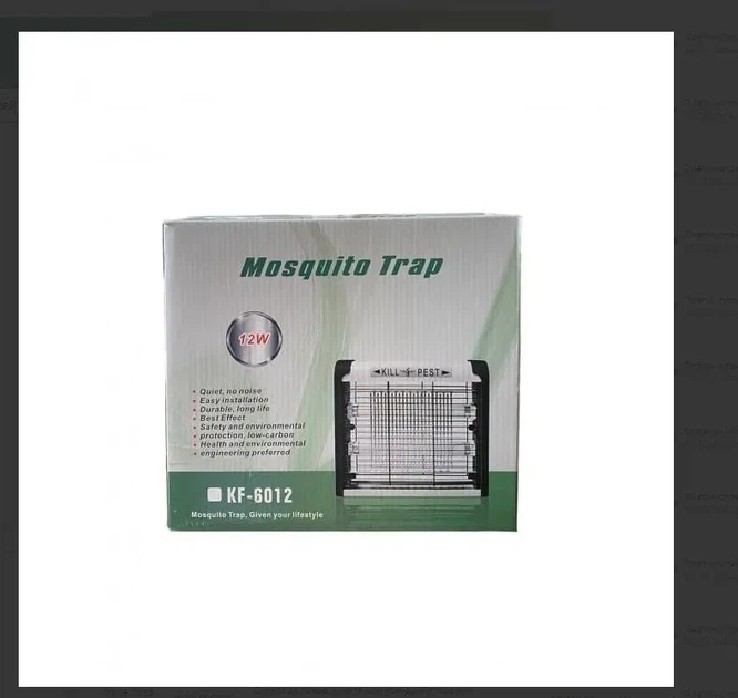 Антимоскітна пастка для комарів UKC Mosquito Trap KF-6012 - Фото 3 Антимоскітна пастка для комарів UKC Mosquito Trap KF-6012 - зображення 3