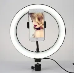Кольцевая лампа RING FILL LIGHT 26С на штативе с держателелем телефона - изображение 4