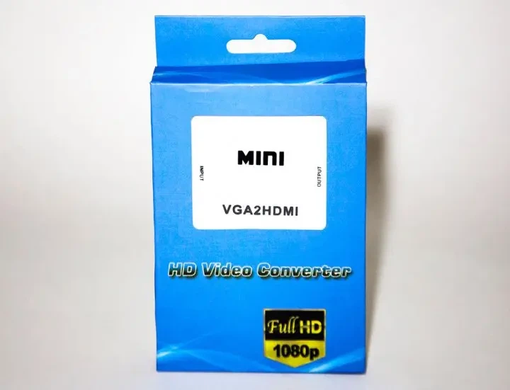 Перехідник VGA на HDMI конвертер з аудіо та зовнішнім живленням VGA2HDMI - Фото 7 Перехідник VGA на HDMI конвертер з аудіо та зовнішнім живленням VGA2HDMI - зображення 7