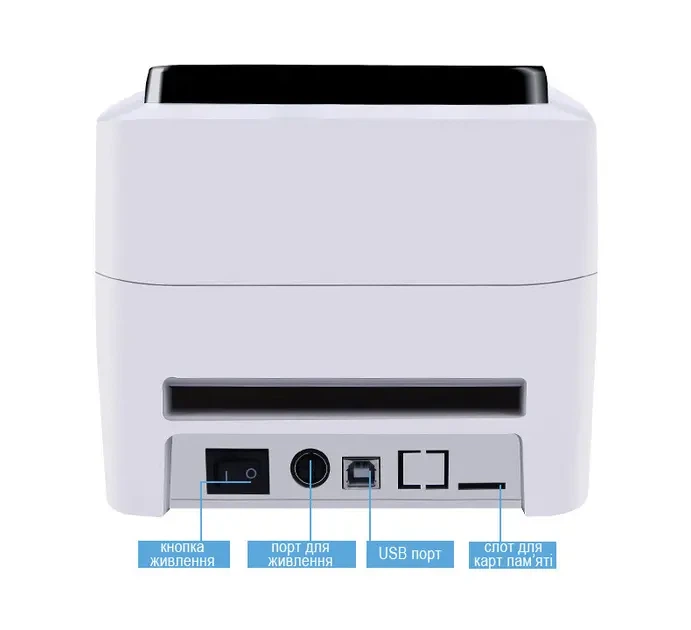 Термопринтер для печати ТТН новой почты Xprinter XP-420B - изображение 2
