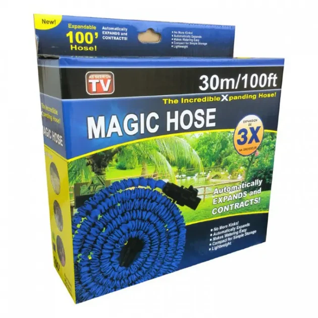 Шланг садовый поливочный X-hose растягивающийся - изображение 2
