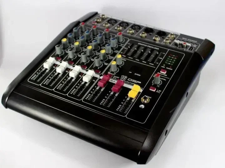 Аудио микшер Mixer BT 5300D 4ch активный частотный диапазон 5-100Гц-20кГц - Фото 2 Аудио микшер Mixer BT 5300D 4ch активный частотный диапазон 5-100Гц-20кГц - изображение 2
