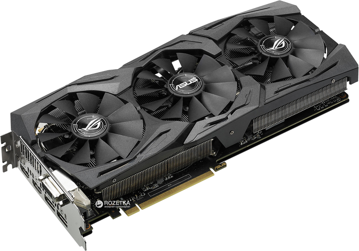 Видеокарта Asus PCI-Ex GeForce GTX 1070 Ti ROG Strix 8GB GDDR5