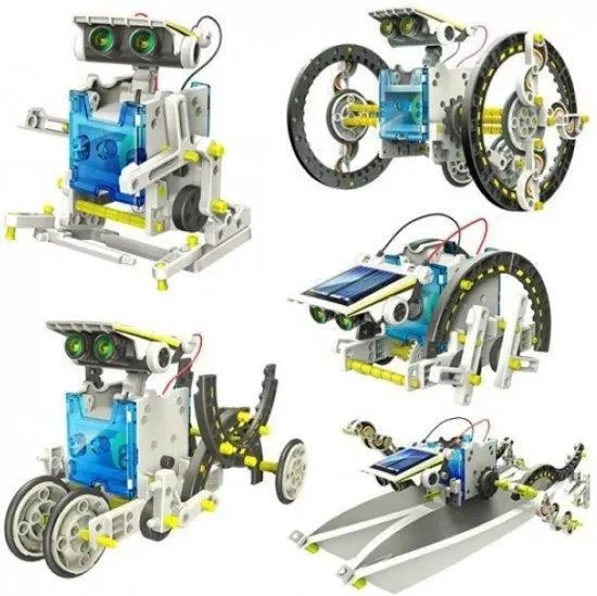 Конструктор робот на сонячних батареях Solar Robot - Фото 2 Конструктор робот на сонячних батареях Solar Robot - зображення 2