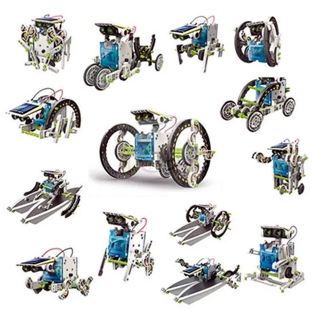 Конструктор робот на сонячних батареях Solar Robot - Фото 3 Конструктор робот на сонячних батареях Solar Robot - зображення 3