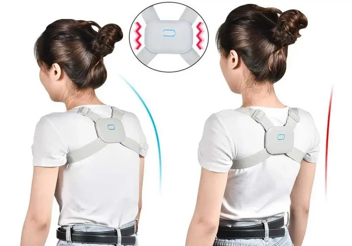 Корсет для спины позвоночника Nuoyi miao smart senssor corrector корректор осанки полимерно-литиевая батарея 500 мАч регулируемые ремни - Фото 2 Корсет для спины позвоночника Nuoyi miao smart senssor corrector корректор осанки полимерно-литиевая батарея 500 мАч регулируемые ремни - изображение 2