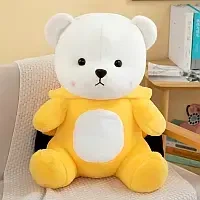 Мягкий плюшевый мишка в костюме, Игрушка-Антистресс Красный - изображение 7