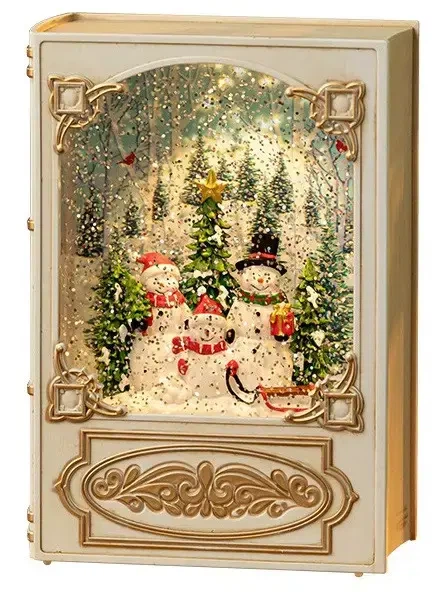 Новорічний музичний нічник-світильник XMAS WDL 24023B, чорний - зображення 3
