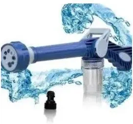 Водомет для миття авто, поливу рослин, розпилювач EZ JET Water Cannon - зображення 5