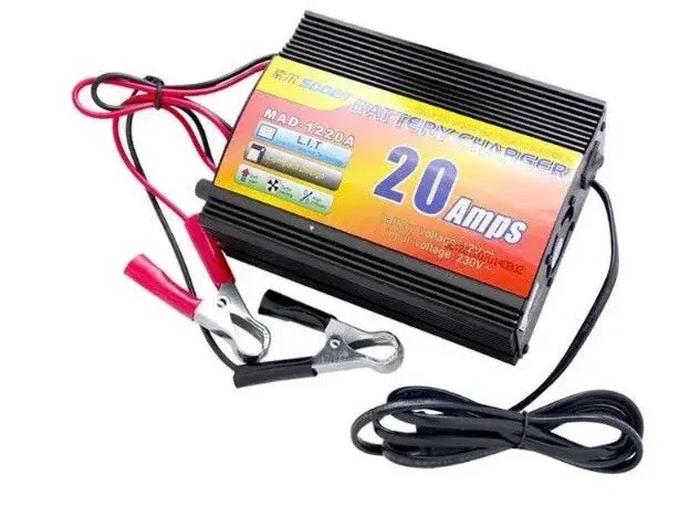 Зарядное устройство для аккумулятора UKC Battery Charger 20A MA 1220A black - изображение 5