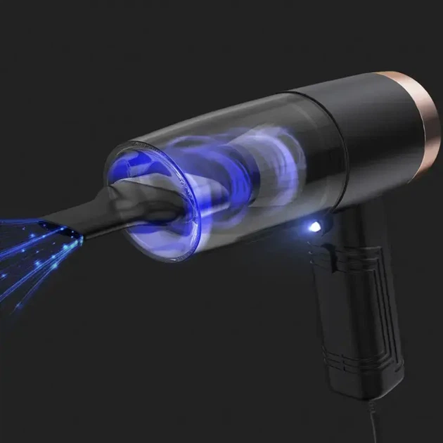 Автомобильный пылесос 2 in 1 Vacuum cleaner мощность 45 Вт сила всасывания 4500 Па - изображение 5
