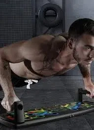 Дошка для віджимань Foldable Push Up Board 14 в 1 упор для віджимань підставки для віджимань - Фото 5 Дошка для віджимань Foldable Push Up Board 14 в 1 упор для віджимань підставки для віджимань - зображення 5