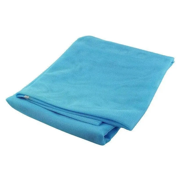 Пляжная чудо подстилка Sand Free Mat Анти-песок, голубая - Фото 7 Пляжная чудо подстилка Sand Free Mat Анти-песок, голубая - изображение 7