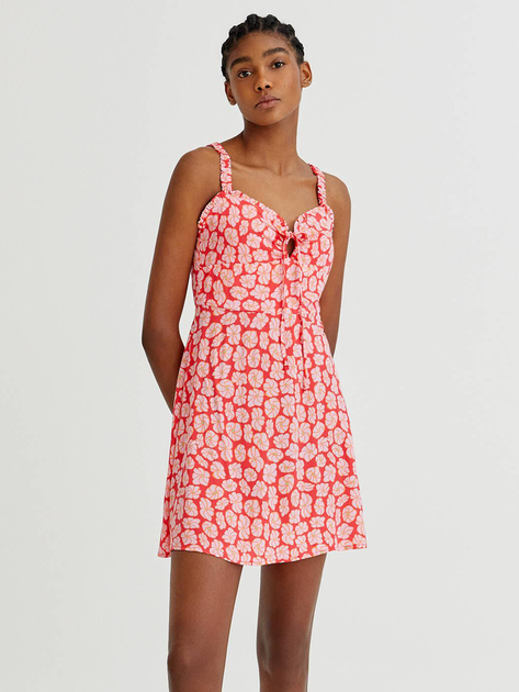 Сарафан жіночий Pull & Bear XAZ475930DVLB XS Червоний від Rozetka на платформі USKIDKA Акція на Сарафан жіночий Pull & Bear XAZ475930DVLB XS Червоний від Rozetka