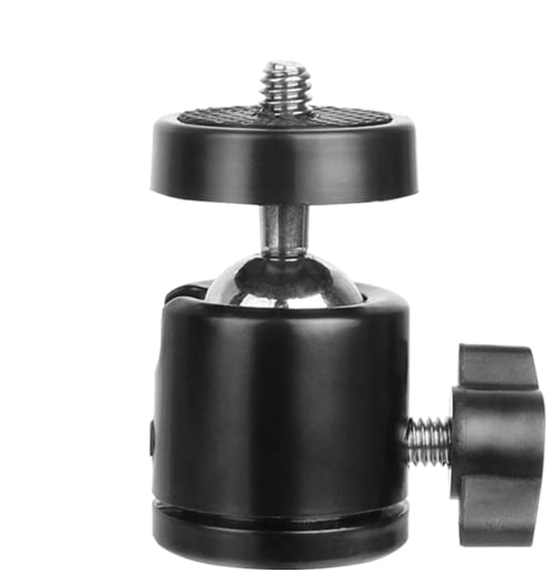 Кільцева світлодіодна лампа UFT TLL04 USB 26 см + штатив 2 м + тримач для телефону (UFTTLL04-26) - зображення 4