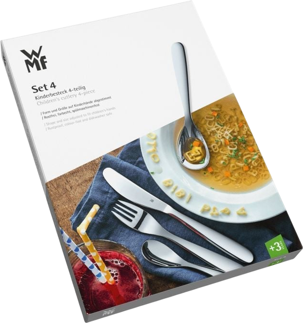 Komplet sztućców WMF dla dzieci 4 szt (4000530351531) - obraz 3