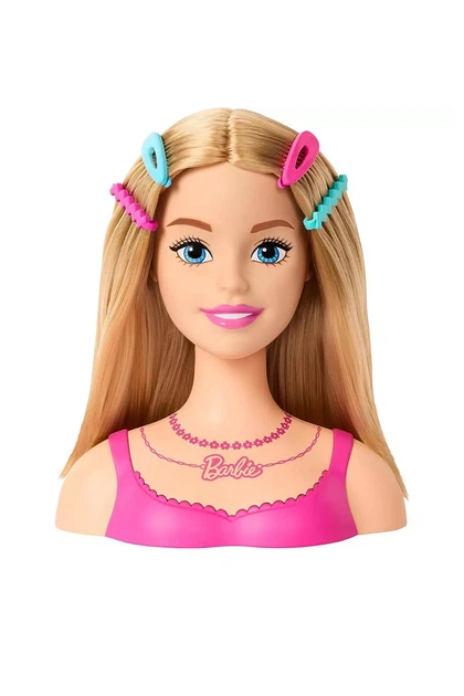 Лялька-манекен для зачісок "Класика" Barbie з аксесуарами колір різнокольоровий Barbie ЦБ-00250279 - Фото 2 Лялька-манекен для зачісок "Класика" Barbie з аксесуарами колір різнокольоровий Barbie ЦБ-00250279 - зображення 2