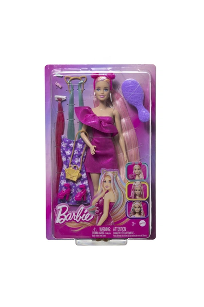 Ігровий набір "Дивовижні зачіски" Barbie колір різнокольоровий Barbie ЦБ-00259356 - Фото 7 Ігровий набір "Дивовижні зачіски" Barbie колір різнокольоровий Barbie ЦБ-00259356 - зображення 7