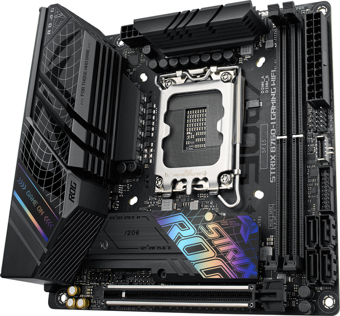 マザーボード ROG STRIX B760-I GAMING WIFI ROG STRIX B760-I GAMING WIFI | Геймерська материнська плата