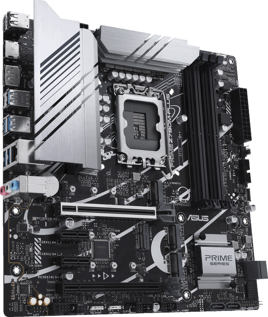 Материнская плата Asus PRIME Z790M-PLUS (s1700, Intel Z790, PCI-Ex16) - изображение 3